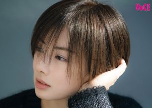 北川景子のショートヘアーの前髪のスタイリング
